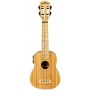 Cascha HH-2312E Bamboo Series Укулеле сопрано со звукоснимателем, с чехлом, цвет натуральный