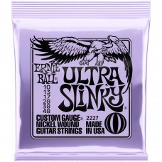 Ernie Ball 2227 струны для электрогитары Nickel Wound Ultra Slinky (10-13-17-28-38-48)