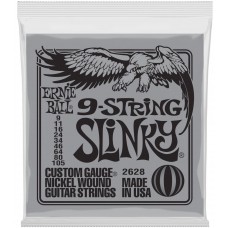 Ernie Ball 2628 струны для электрогитары 9-STRING SLINKY NICKEL WOUND