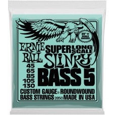 Ernie Ball 2850 струны для 5-cтрунной бас-гитары Nickel Bass SLS Slinky 5 (45-65-85-105-130)