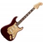 FENDER SQUIER 40th ANN Stratocaster LRL Ruby Red Metallic электрогитара, цвет красный