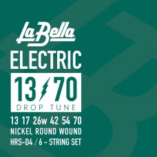 La Bella HRS-D4 Комплект струн для электрогитары 013-070