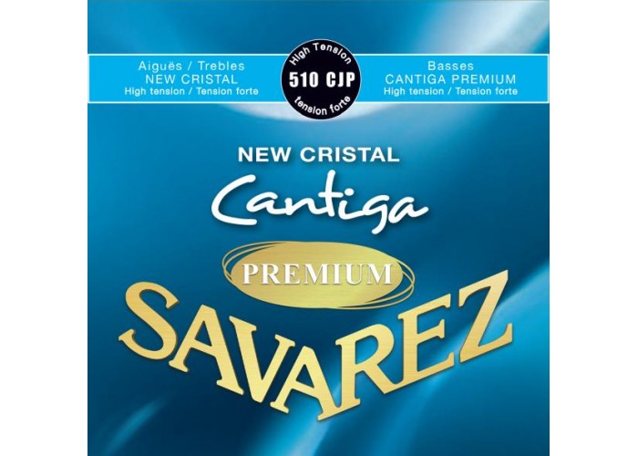 SAVAREZ 510 CJP NEW CRISTAL CANTIGA Струны для классических гитар, (30-34-41-30-36-44)