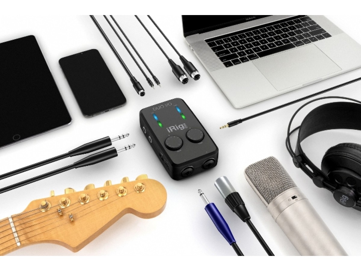 IK Multimedia iRig Pro Duo IO – аудиоинтерфейс в кармане