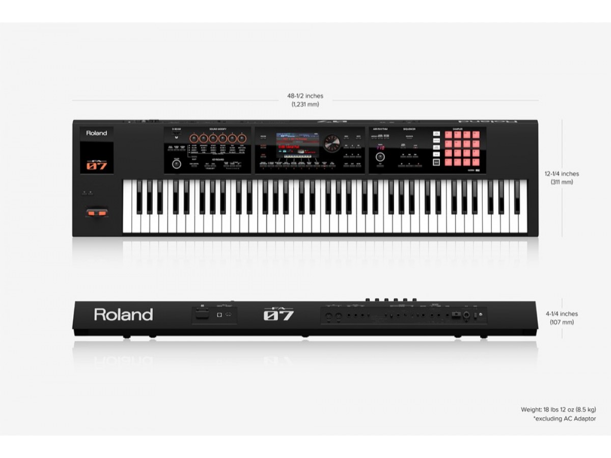 Roland FA-07 – новая модель в серии рабочих станций