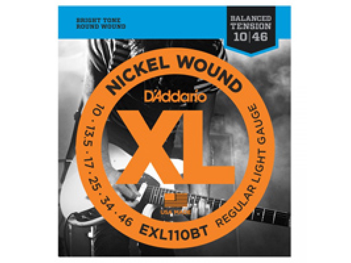 D'ADDARIO EXL Balanced Tension - новая линейка струн от D'ADDARIO