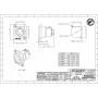 Amphenol AC3MDZ - Разъем XLR панельный папа , 3 контакта, штекер