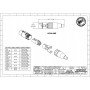 Amphenol AC5F - Разъем XLR кабельный мама, 5 контактов, гнездо