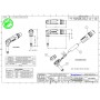 Amphenol ACPM-TN - 1/4” (6.35мм) Phone моно штекер, угловой