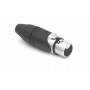 Amphenol AX5F - Разъем XLR кабельный мама, 5 контактов, точеные контакты