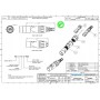 AMPHENOL RJX8M - корпус для кабельного разъема RJ45, серия XLRnet,  цвет серебро