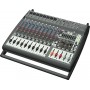 Behringer PMP4000 - микшер-усилит,2x300 Втна8 Ом (2x600 Вт на 4 Ом), 1200 мост 8 Ом, 8 моно/4 стерео