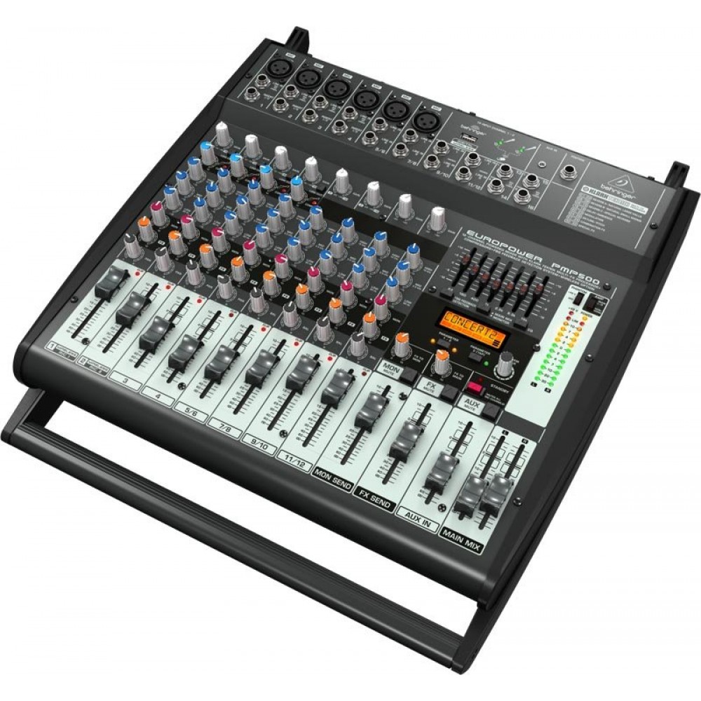 Behringer PMP500 - микшер с усилителем, 500Вт, 5 каналов, 7 полосный графический  эквалайзер купить в магазине Музблок (MuzBlock.ru)