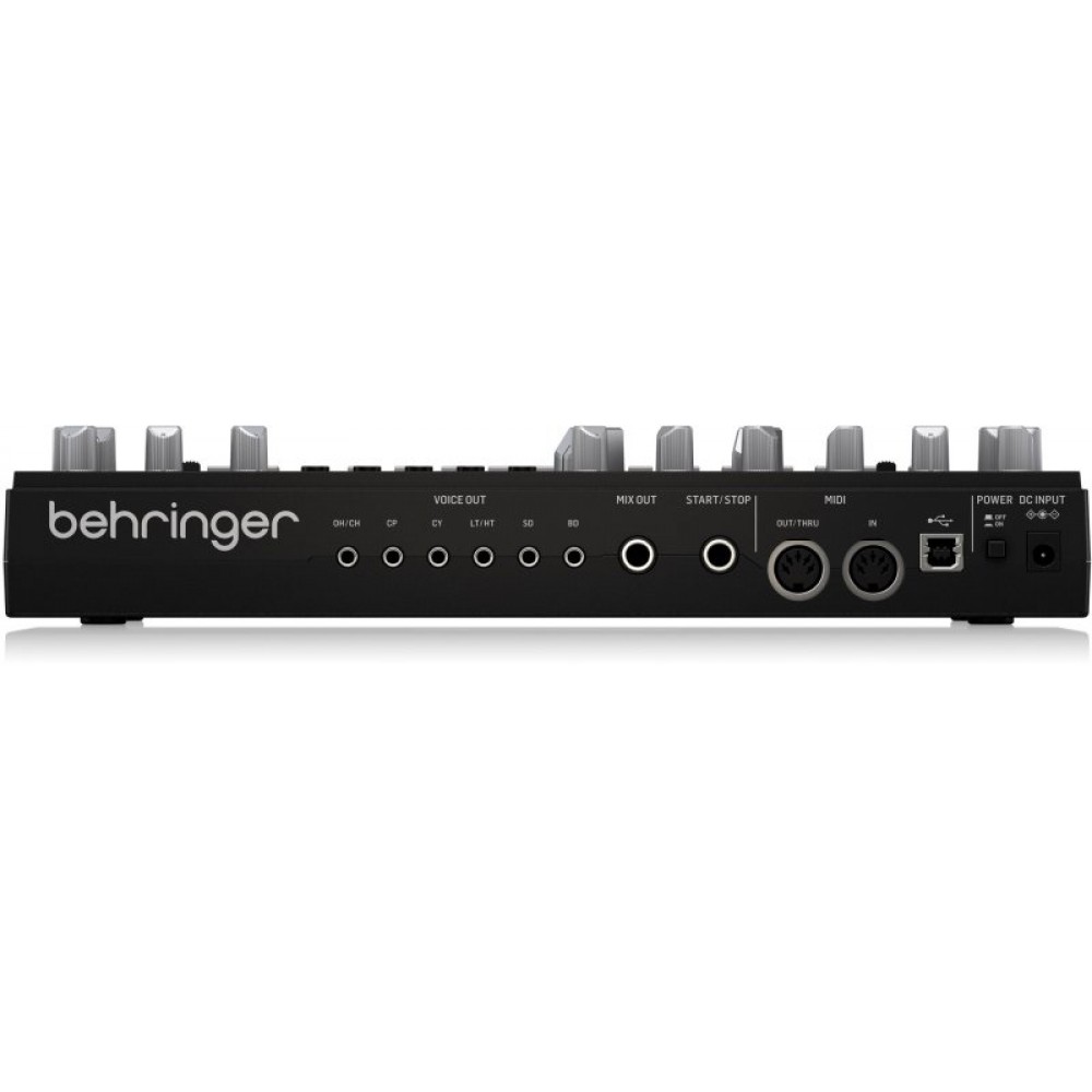 BEHRINGER RD-6-BK - аналоговая драм-машина на основе легендарной TR-606  купить в магазине Музблок (MuzBlock.ru)