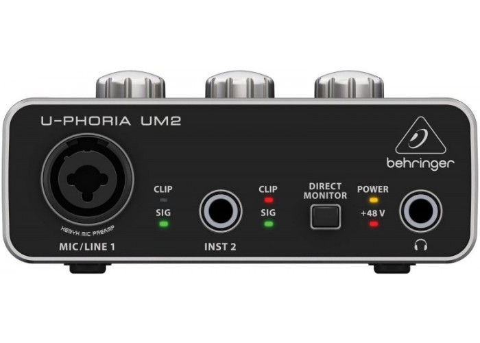 Внешняя звуковая карта behringer u phoria um2 обзор