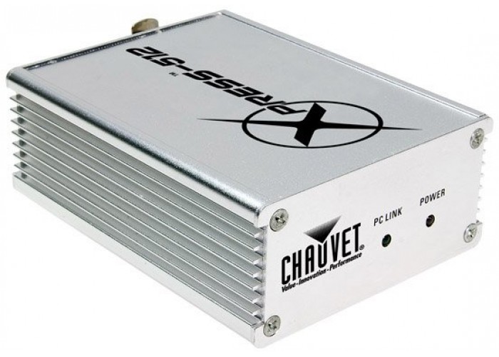 CHAUVET Xpress 512 программное обеспечение и USB-DMX-интерфейс