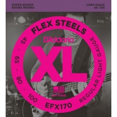 D'ADDARIO EFX170 струны для бас гитары, Light, 45-100