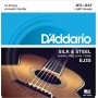 D'ADDARIO EJ35 стр. для 12- стр. гит., посеребренные сталь/шелк, 11-47