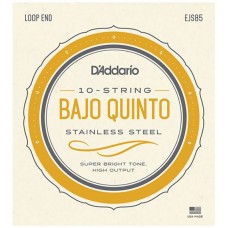 D'Addario EJS85 Bajo Quinto Комплект струн для бахо кинто, сталь, 26-76