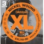 D'ADDARIO EXL110-3D 3 комплекта струн для электрогитары