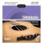 D'Addario EXPPBB190GS Coated Phosphor Bronze Комплект струн для акуст.бас-гитары, Taylor GS, 37-90