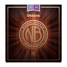 D'ADDARIO NB1152 струны для акустической гитары Nickel Bronze 11-52