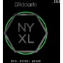 D'Addario NYNW068 NYXL Отдельная струна для электрогитары, никелированная, 068