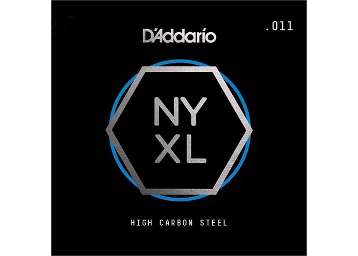 D'Addario NYS011 NYXL Отдельная струна для гитары, сталь, .011