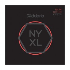 D'ADDARIO NYXL1074 - струны для 8-струнной электрогитары, Light Top/Heavy Bottom, 10-74