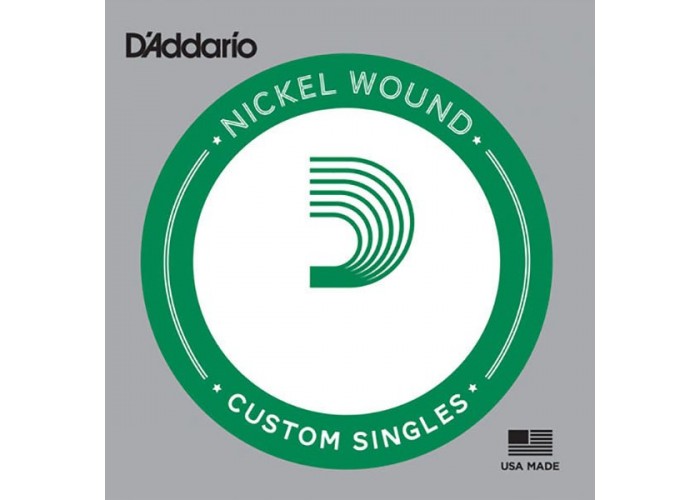 D'Addario PNG031 XL Pure Nickel Отдельная струна для электрогитары, никель, .031