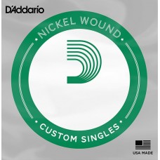 D'Addario SXL045 XL Nickel Wound Отдельная струна для бас-гитары, никелированная, .045