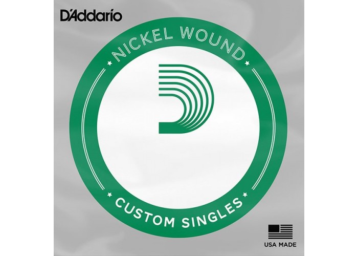 D'Addario SXL045 XL Nickel Wound Отдельная струна для бас-гитары, никелированная, .045