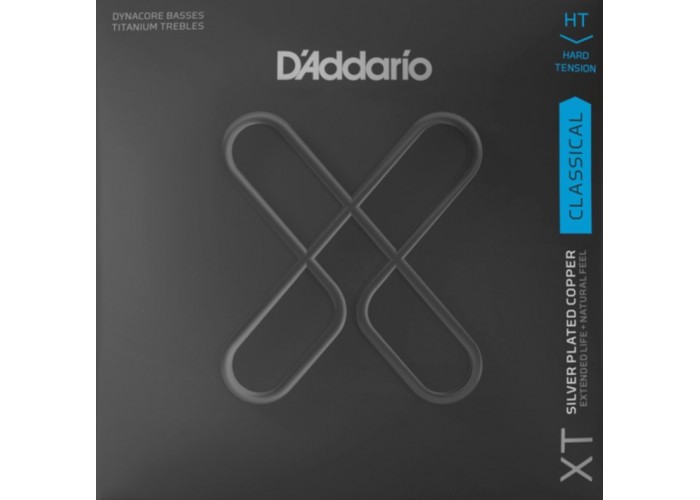 D'Addario XTC46TT XT Комплект струн для классической гитары, посереб., сильн.натяжение, с покрытием