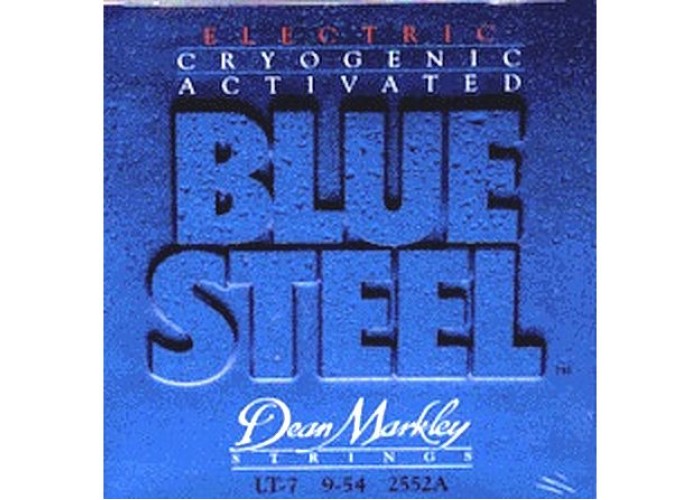 DEAN MARKLEY 2552A Blue Steel -струны для 7 стр. электрогитары (8% никел. покрытие,заморозка) 9-54