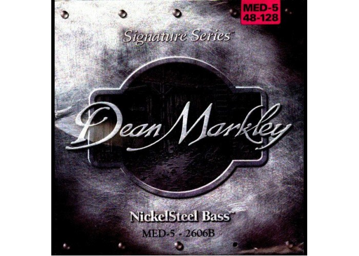 DEAN MARKLEY 2606B NickelSteel Bass - струны для 5-струн бас-гит. нержав, заморозка) толщина 48-128