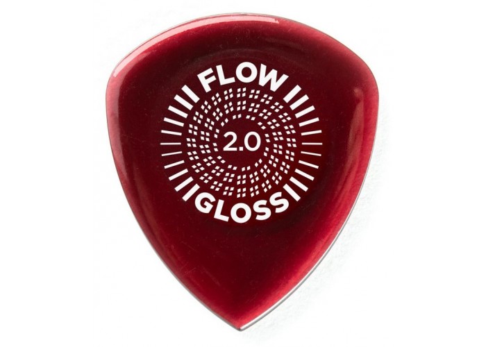 Dunlop 550P2.0 Flow Gloss Медиаторы 3шт, толщина 2мм