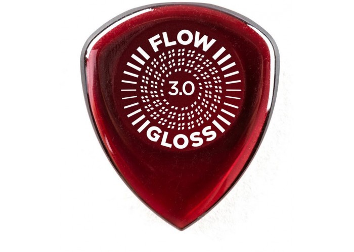 Dunlop 550P3.0 Flow Gloss Медиаторы 3шт, толщина 3мм