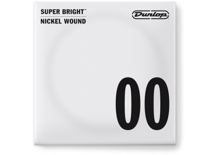 Dunlop DBSBN65 Super Bright Отдельная струна для бас-гитары, никелированная, .065