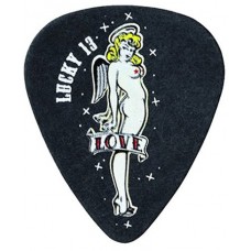 Dunlop L09R.73 Lucky 13 Love Girl Медиаторы 36 шт., толщина 0,73мм