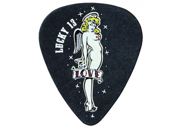 Dunlop L09R.73 Lucky 13 Love Girl Медиаторы 36 шт., толщина 0,73мм