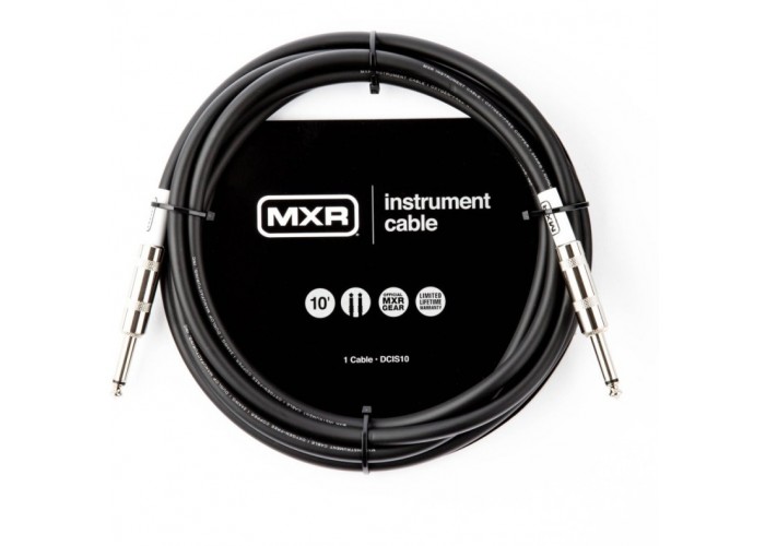 DUNLOP MXR DCIS10 Standard Instrument Cable - кабель инструментальный, 3 м