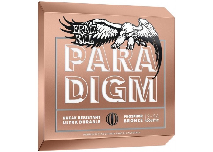 Ernie Ball 2076 струны для акустической гитары Paradigm (12, 16, 24w, 32, 44, 54)