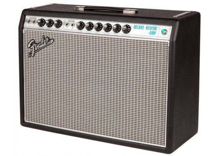 FENDER ’68 CUSTOM DELUXE REVERB® ламповый гитарный комбо-усилитель, 22 ватт