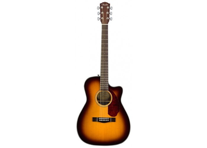 FENDER CC-140SCE SB WC - электроакустическая гитара, с кейсом