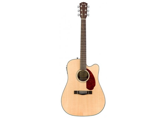 FENDER CD-140SCE NAT WC - электроакустическая гитара, с кейсом