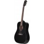 FENDER CD-60 DREAD V3 DS BLK WN акустическая гитара, цвет черный