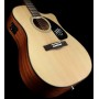 FENDER CD-60CE DREADNOUGHT NATURAL W/FISHMAN® MINIQ PREAMP - электроакустическая гитара