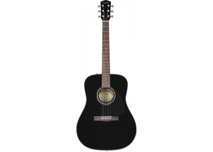 FENDER CD-60S BLK - акустическая гитара