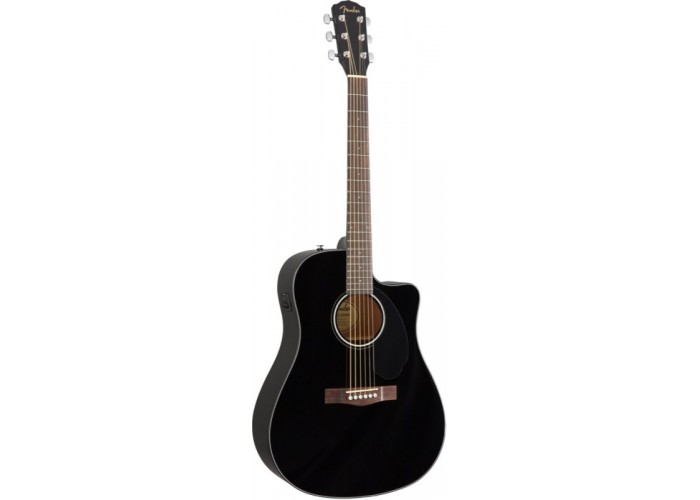 FENDER CD-60SCE BLK - электроакустическая гитара