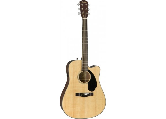 FENDER CD-60SCE NAT - электроакустическая гитара